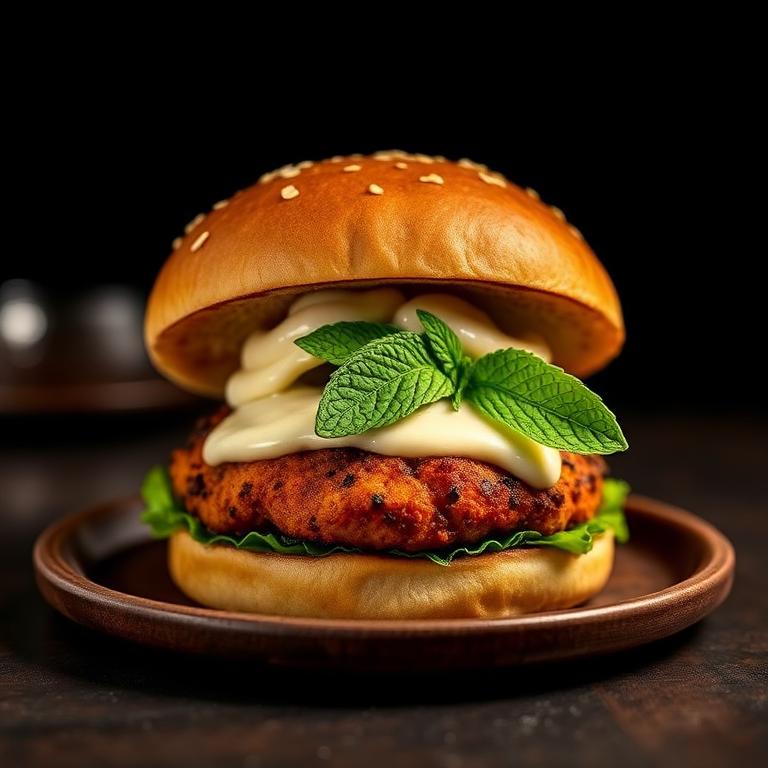 Tandoori Aloo Burger
