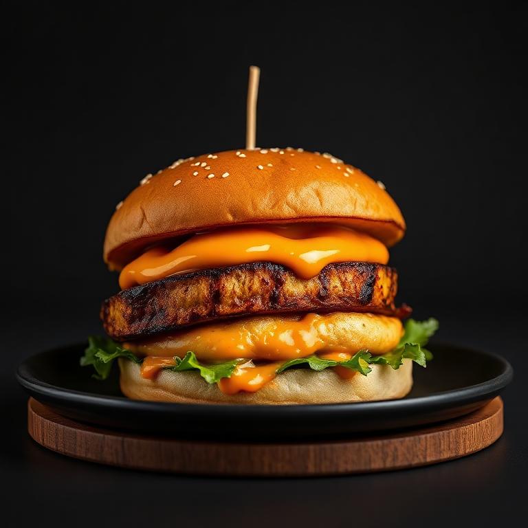 Paneer Makhani Burger