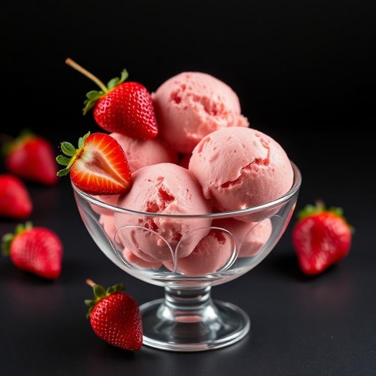 Strawberry Gelato Bowl