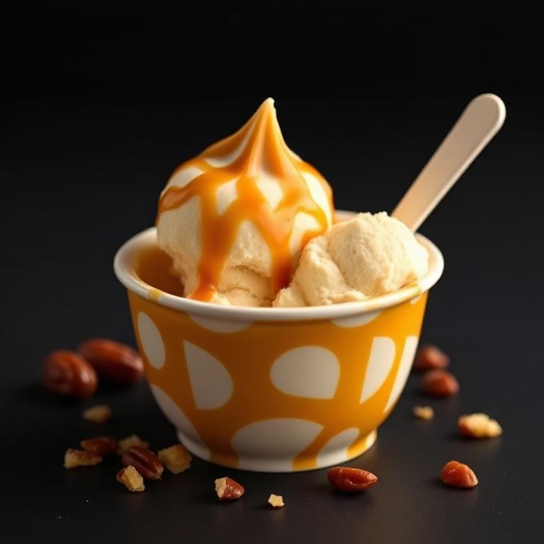 Butterscotch Ice Cream Tub