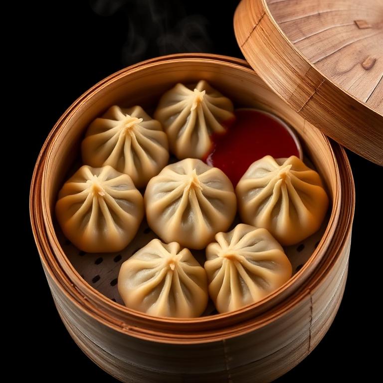 Steamed Chicken Momos