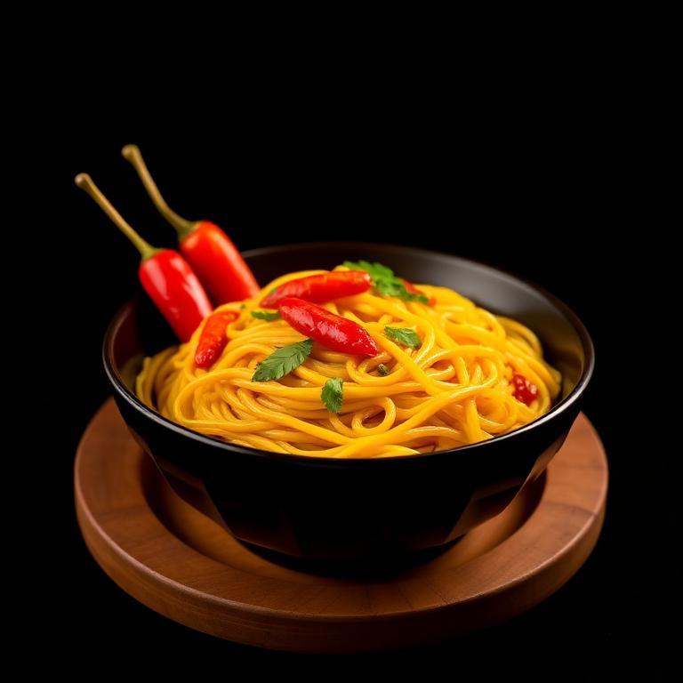 Singapore Curry Noodles