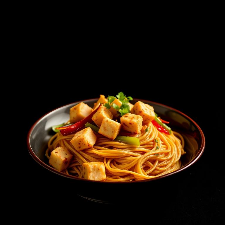 Paneer Chilli Noodles