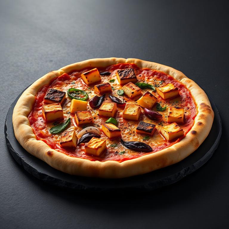 Paneer Tikka Pizza
