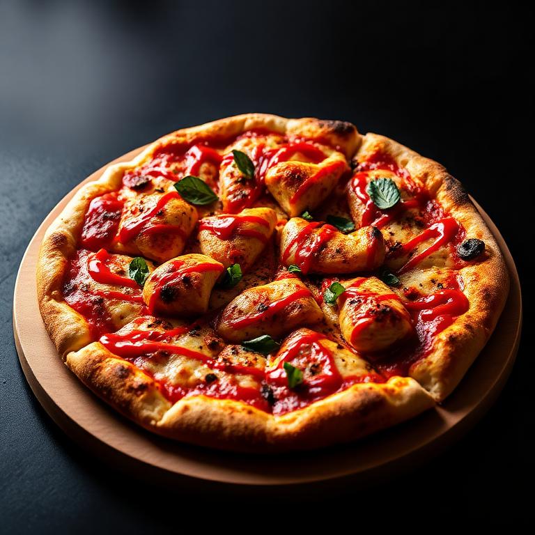 Peri Peri Chicken Pizza