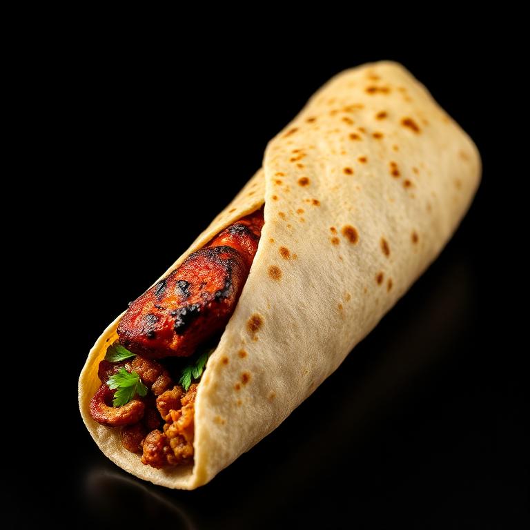 Chicken Seekh Roll