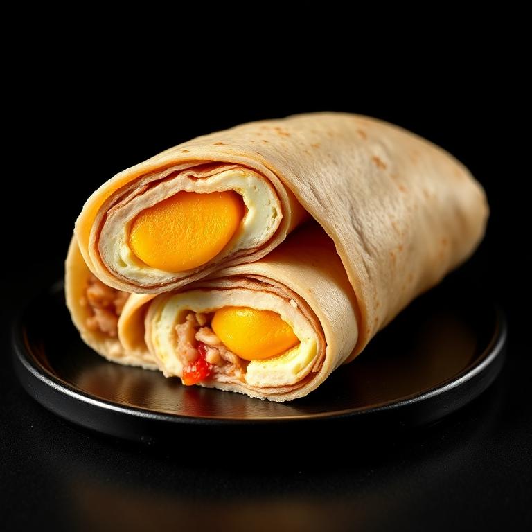 Double Egg Chicken Roll